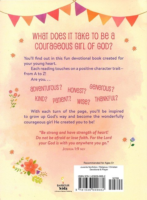 A to Z Devotions for Courageous Girls