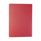 Red & Gold "Walk By Faith" 2 Cor 5:7 Christian Faith Journal