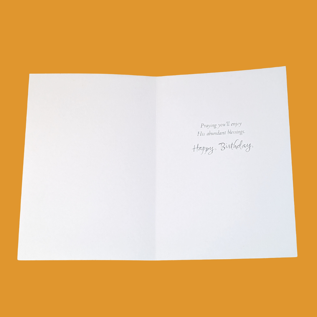 "Oh, the depth of the riches of God!" Birthday Card | Romans 11:33