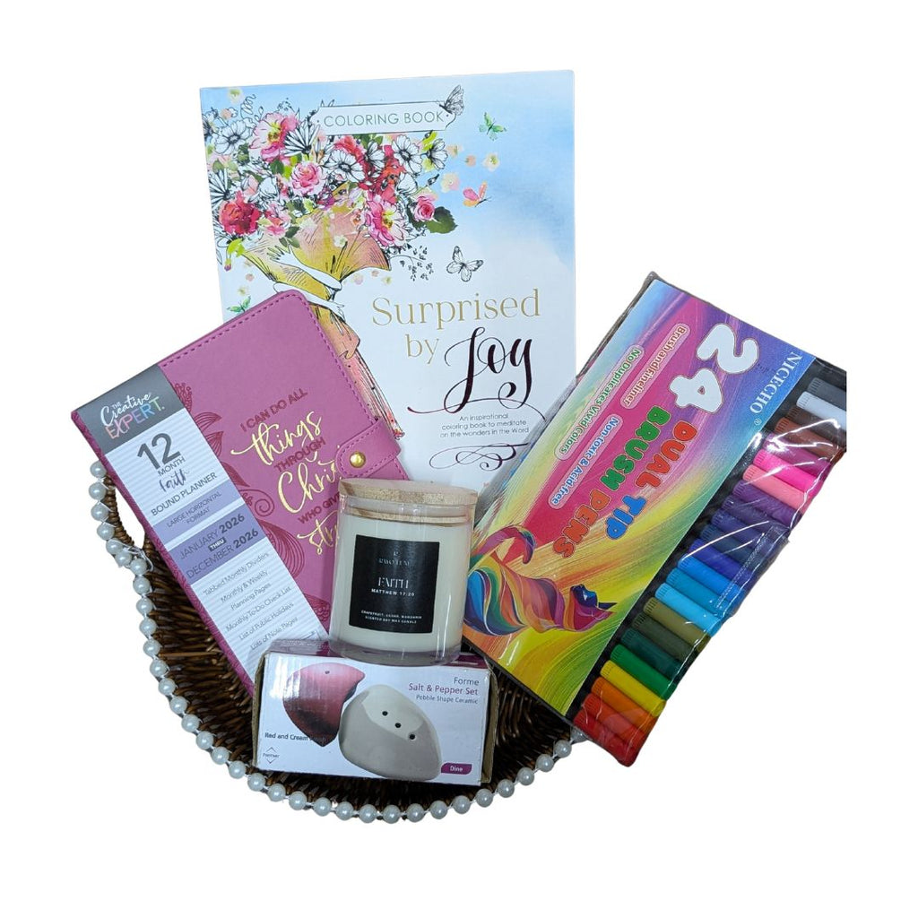 Her Faith Bound Pause & Plan Gift Set
