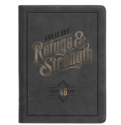 "Refugee & Strength" Zip Up Journal