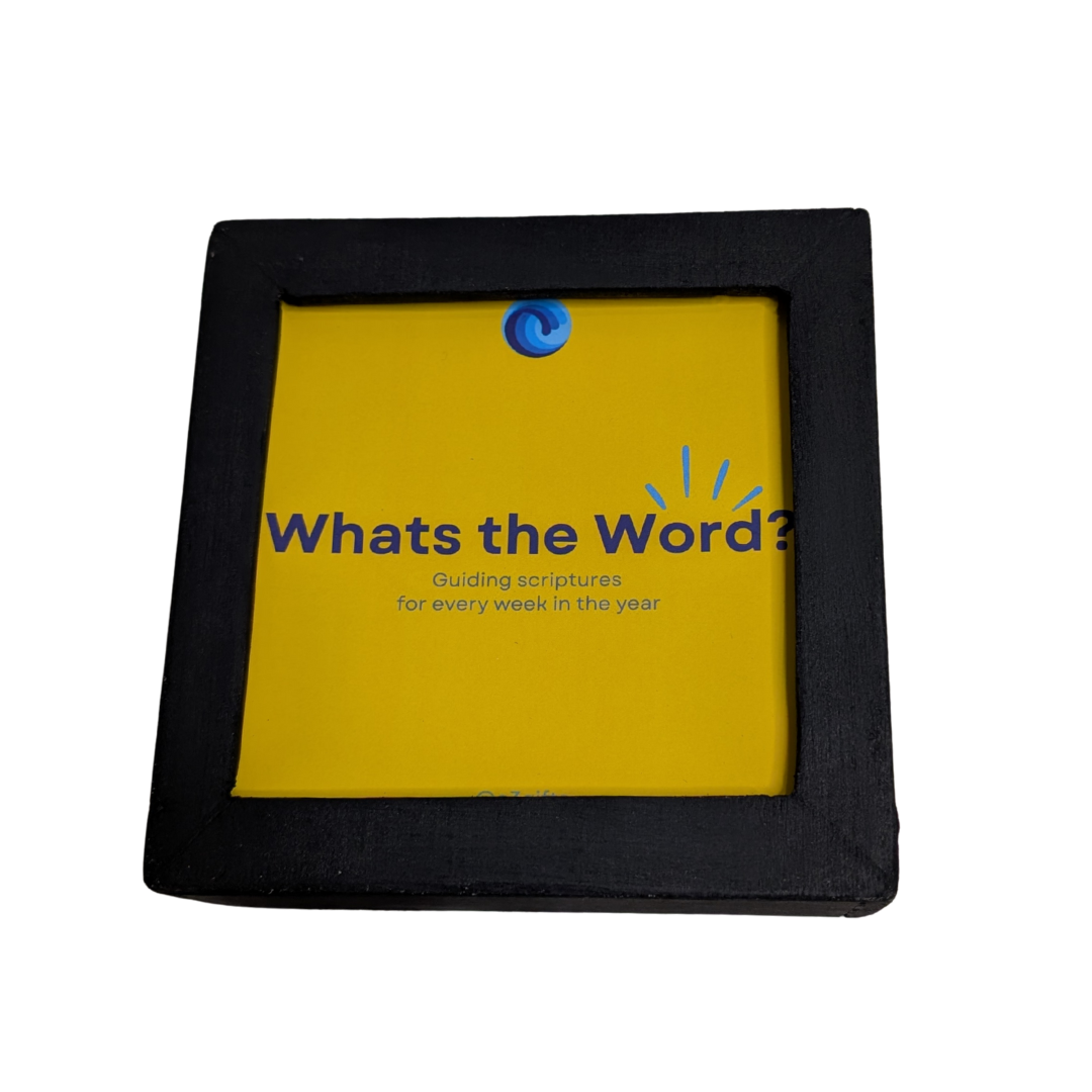 Whats The Word? Scripture Verse Cards with Display Box