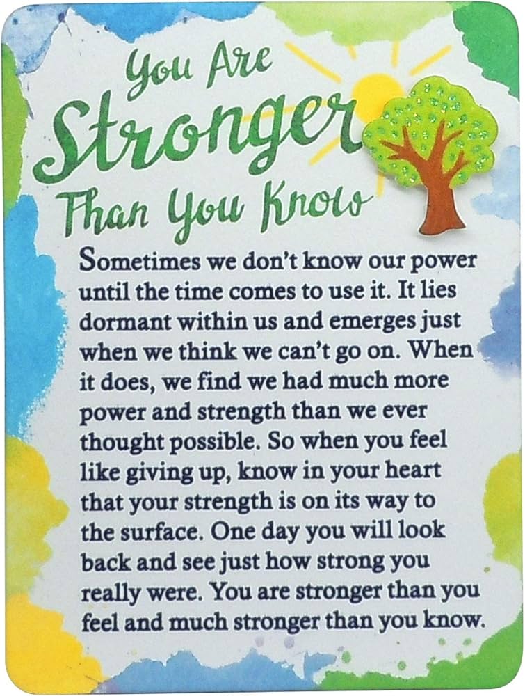You Are Stronger Than You Know Magnet