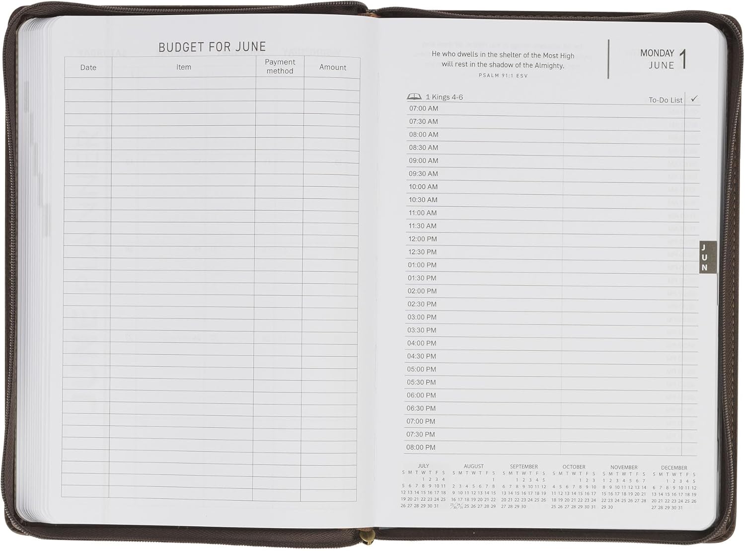 2026 Executive Planner Trust in the Lord