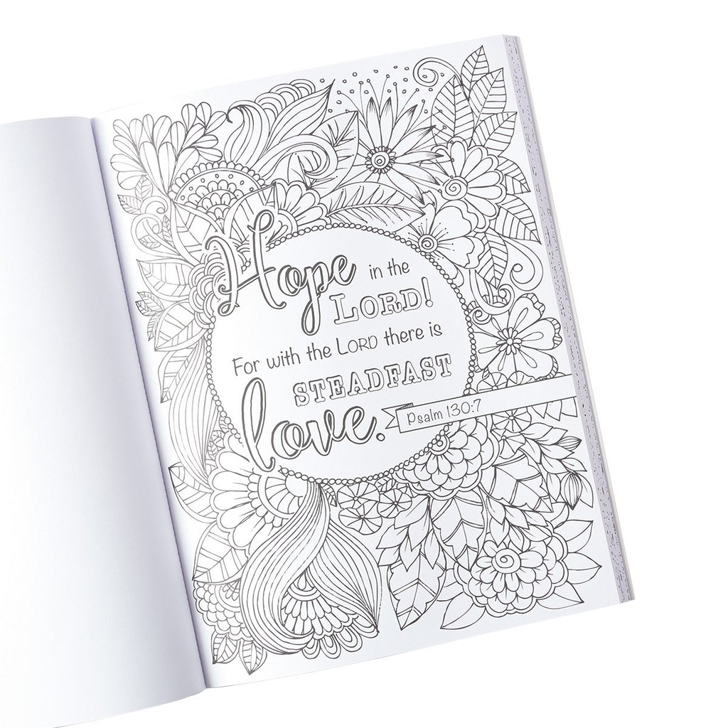 Faith, Hope, Love Coloring Book