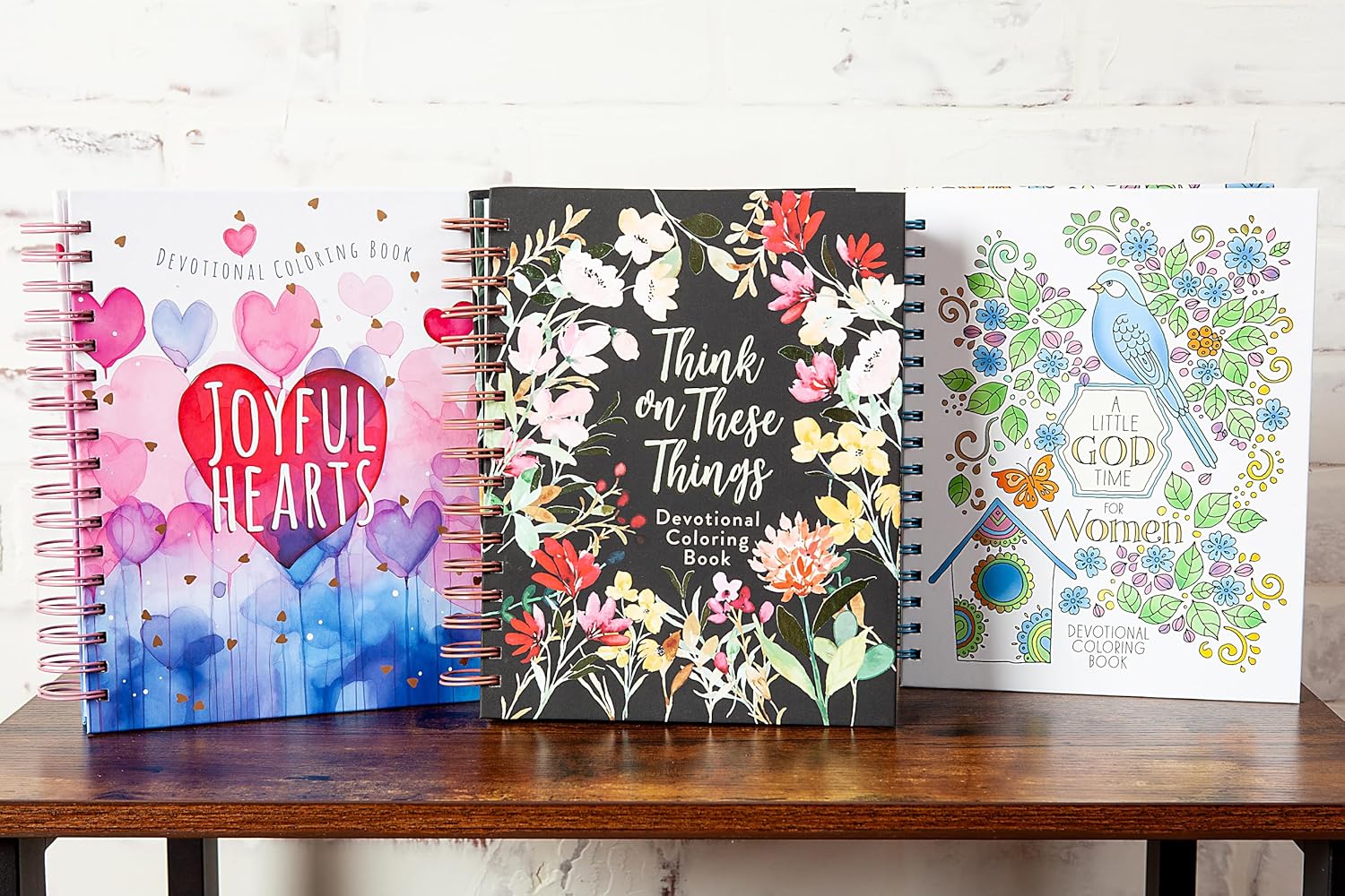 Joyful Hearts Devotional Colouring Book for Adults & Teens | Inspirational Christian Gift