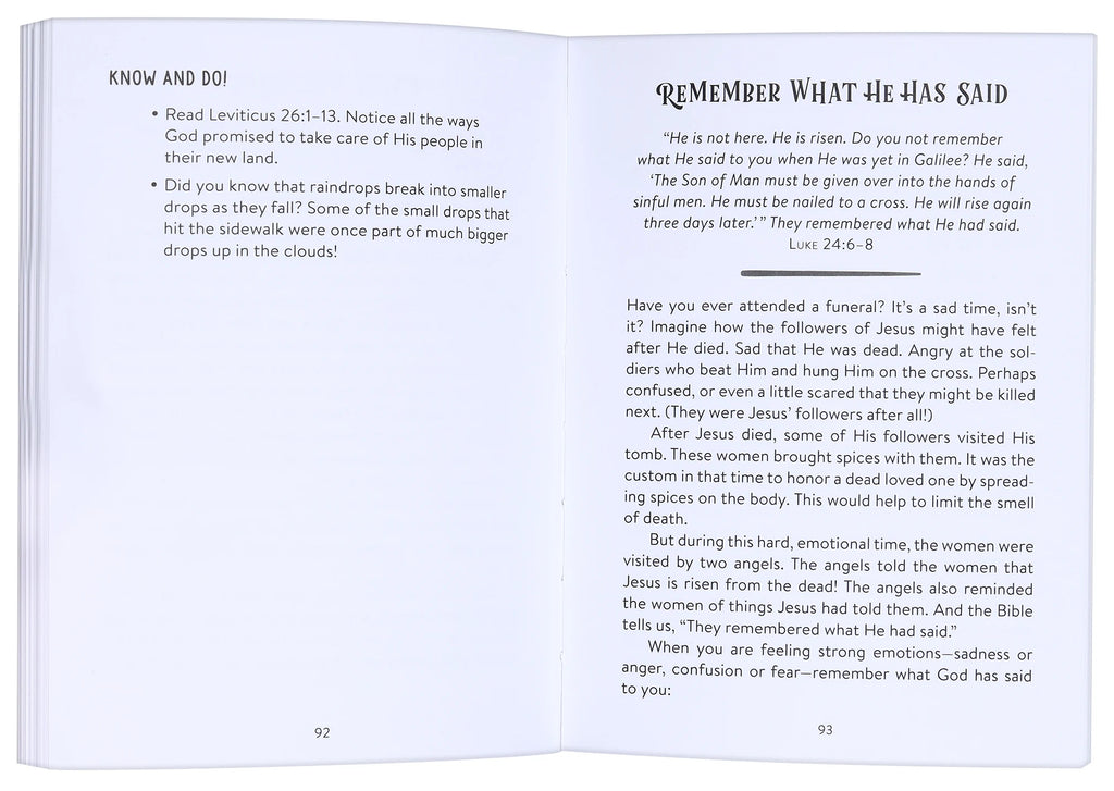 Know Your Bible Devotions for Kids