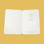 "The Gift of God" Christmas Card | 1 John 4:9 Classic Nativity Scene Greeting