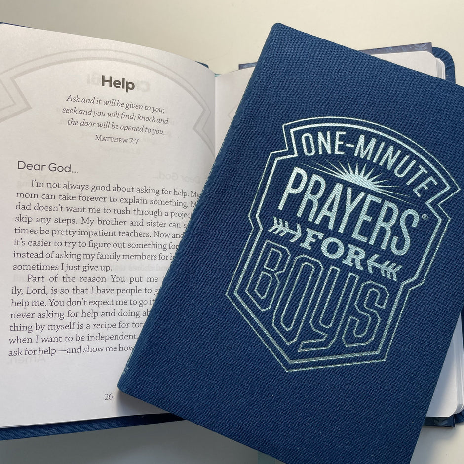 One Minute Prayer for Boys