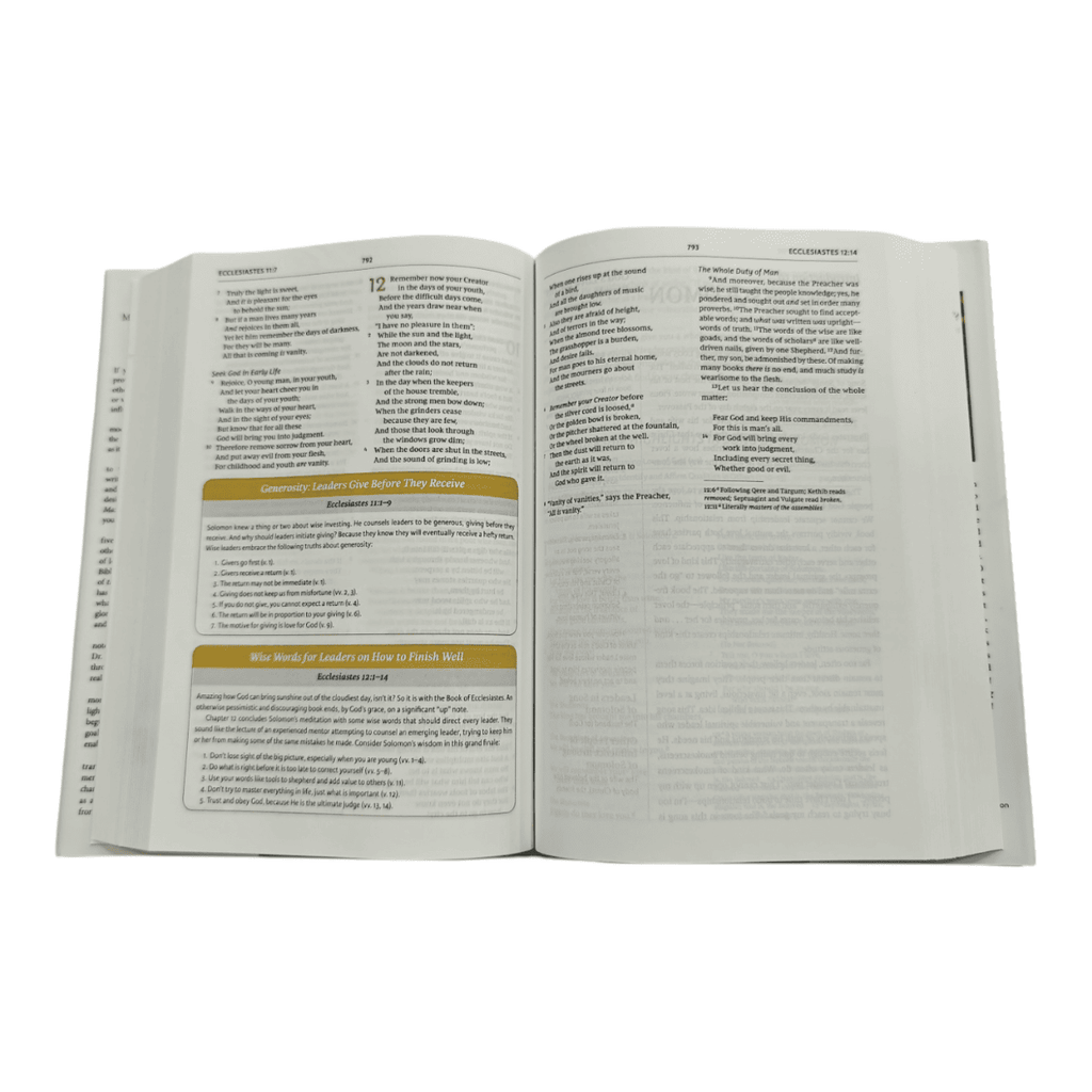 The Maxwell Leadership Bible NKJV Compact Edition