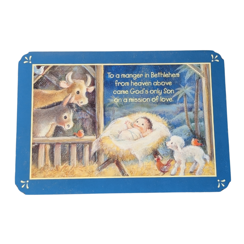 "To a Manger in Bethlehem" Christmas Card | 1 John 3:1