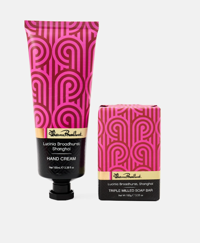 Florence Broadhurst 'Shanghai' Luxe Duo Hand Cream & Bar Soap
