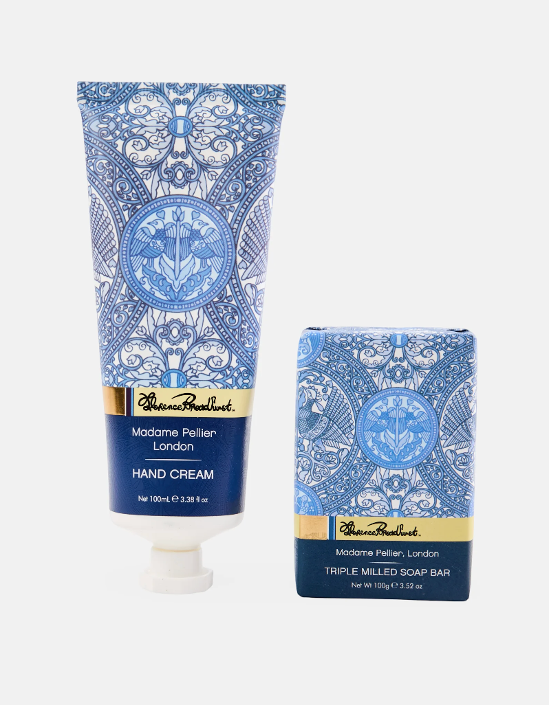 Florence Broadhurst 'London' Luxe Duo Hand Cream & Bar Soap