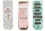 Magnetic Scripture Bookmarks (sold individually) | Isaiah 41:10 Floral Cross Design
