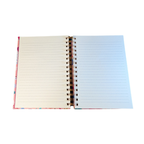 "Blessed is the One Who Trusts" Floral Spiral Journal | Jeremiah 17:7 Pink