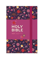 NIV Pocket Bible Floral Print