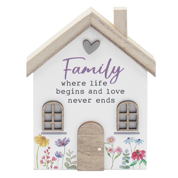 Family House Plaque