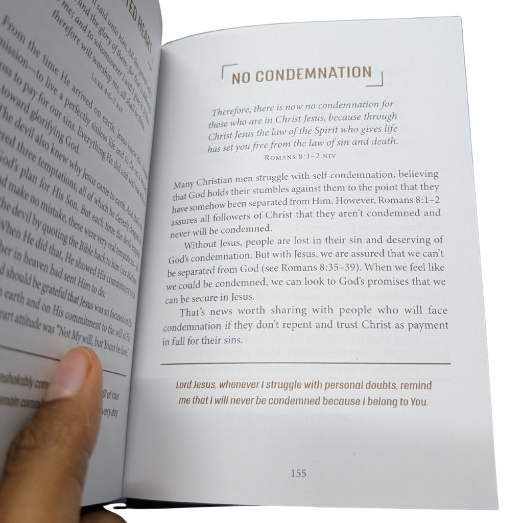 3 Minutes with Jesus : 180 Devotions for Men