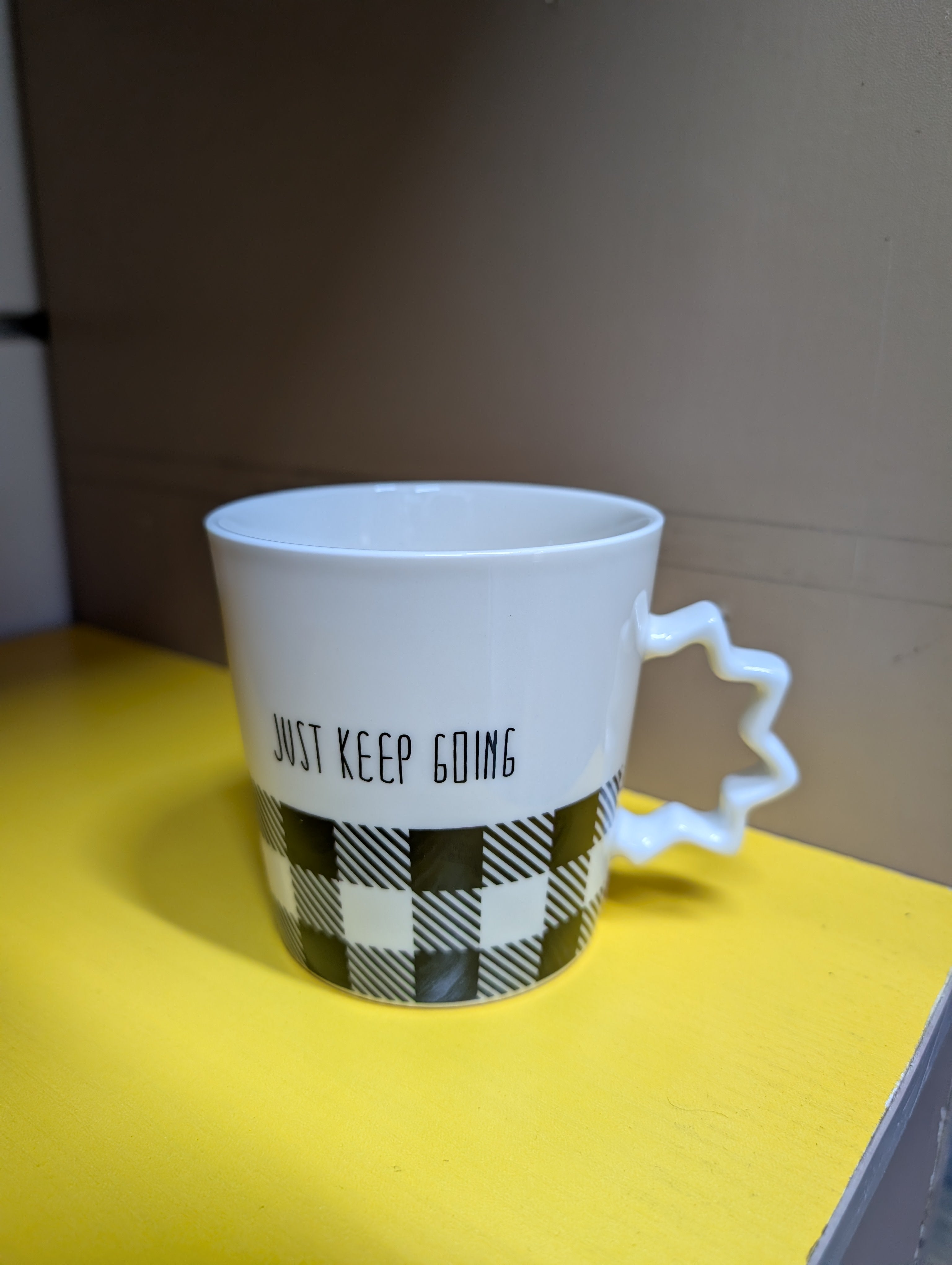 Just Keep Going Mug
