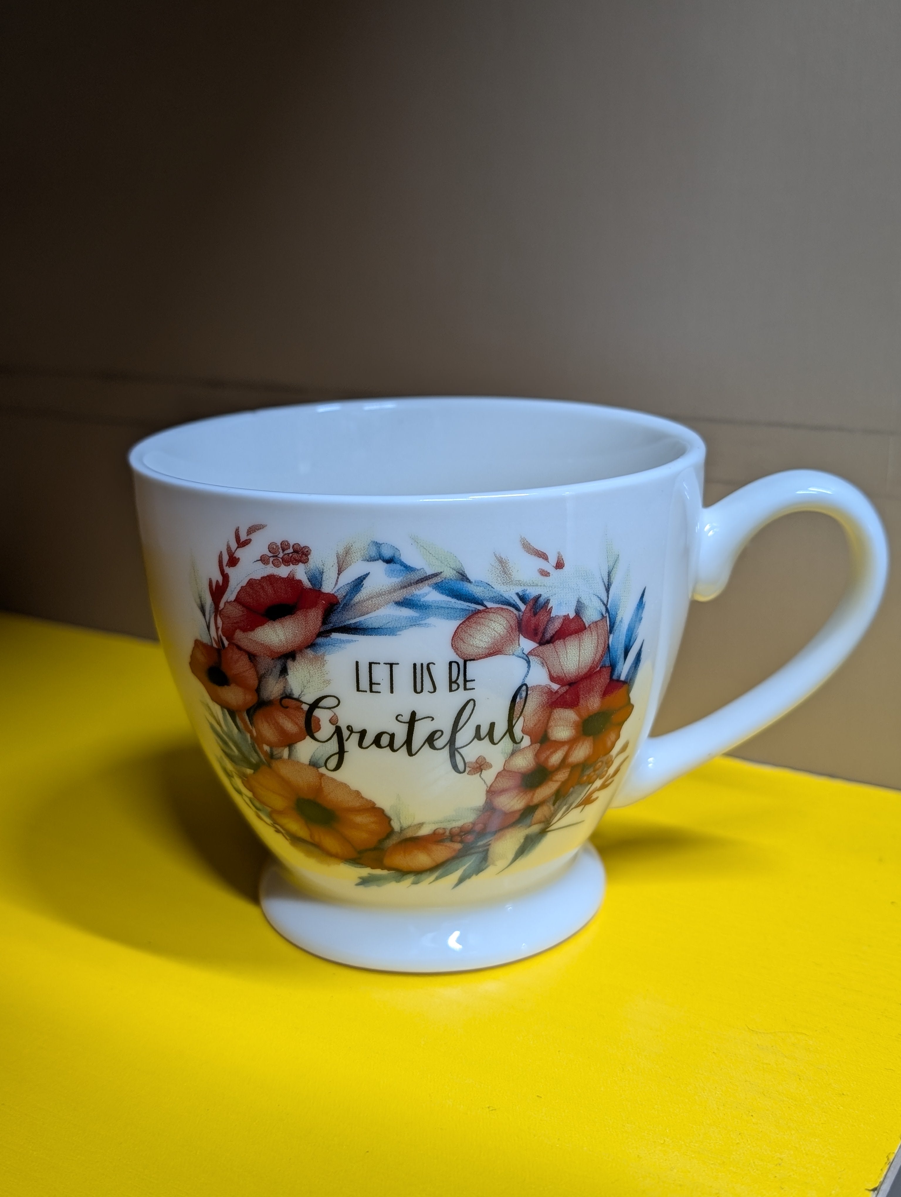 Let Us Be Grateful Mug